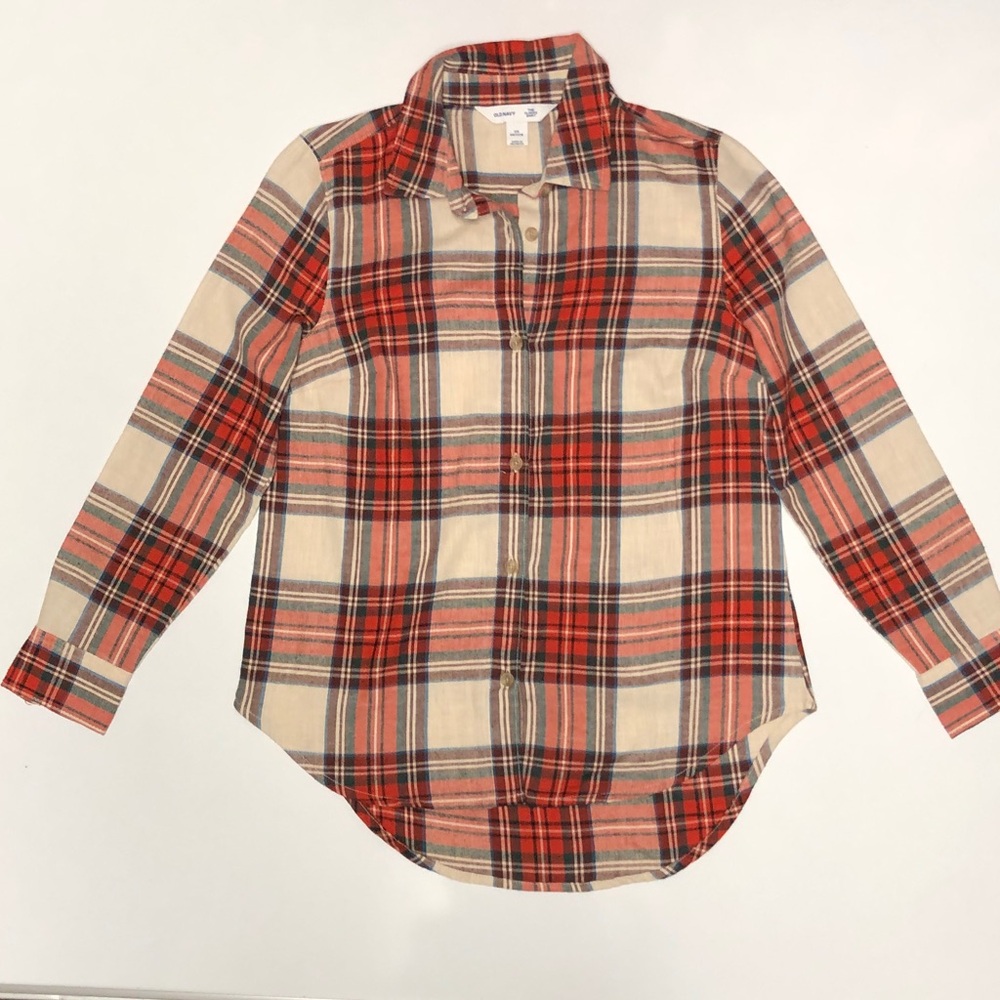 Old navy the classic shirt flannel size XS petite